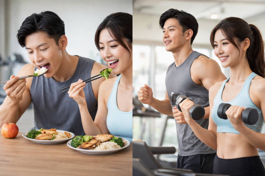 밥먹고 운동, 언제 하는게 좋을까